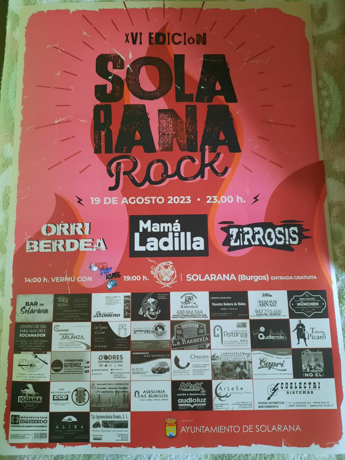 Solarana rock 2023  XVI EDICION